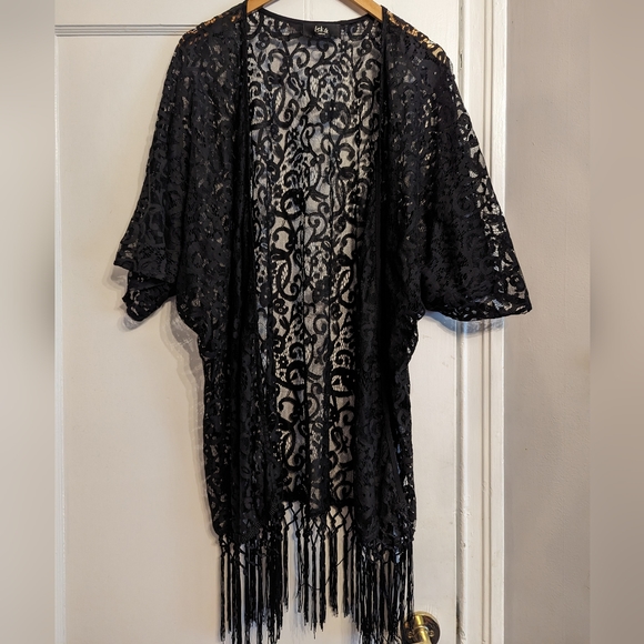 Fringe Lace Cardigan - Picture 2 of 2